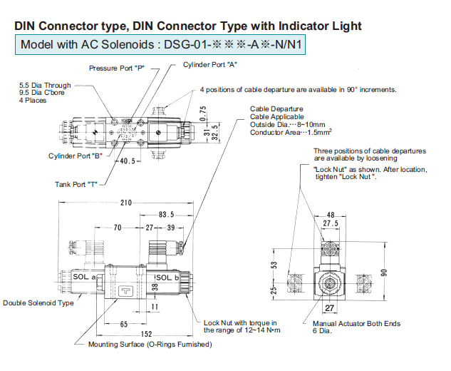 Yuken Directional Valve Wiring Diagram from www.hydromax.online